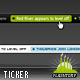 Horizontal News Ticker 01 Horizontal News Ticker 01