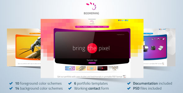 ThemeForest Boomerang - Creative HTML Template RIP ThemeForest Boomerang - Creative HTML Template RIP