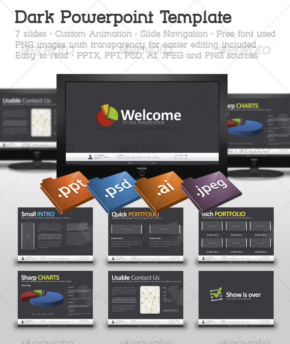 space backgrounds for powerpoint. Dark Powerpoint Template;