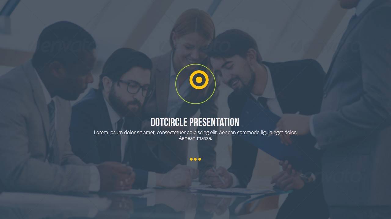 Dotcircle PowerPoint Template Presentation Templates GraphicRiver