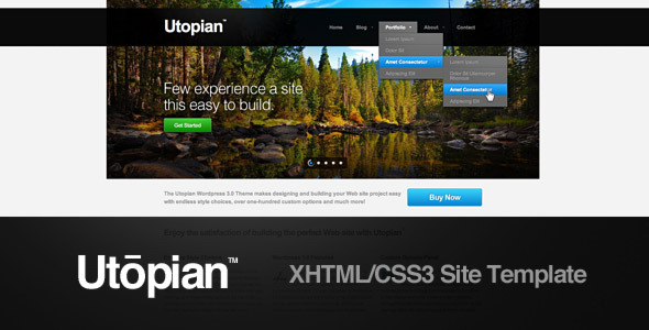 ThemeForest - Ut&#243;pian v.1.1 premium xHTML template