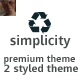 Simplicity - Premium web 2.0 and clean template