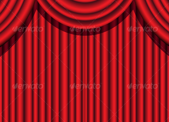 Red Curtains Stage