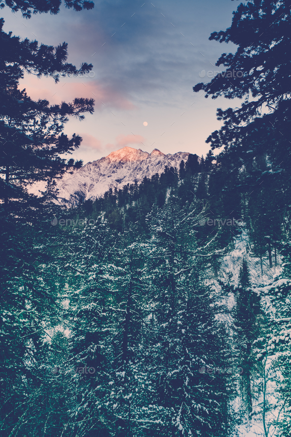 Beautiful landscape of mountains. Stock Photo by primo-piano | PhotoDune