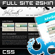 Inkstain Complete Portfolio Website with 2 Skins