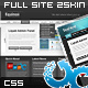 Complete Business Template with 2 Skins