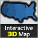 US 3D Interective Map