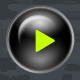 Glossy Multimedia Player Icon Set