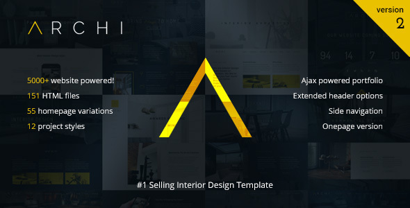 Archi - Interior Design Website Template