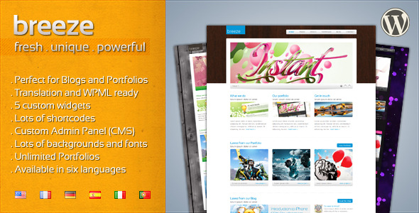 Breeze – Professional Corporate and Portfolio WP v2.4 Updated