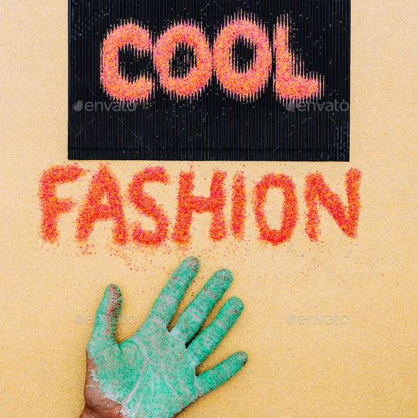 Cool Fashion Minimal Design Art Stock Photo by EvgeniyaPorechenskaya