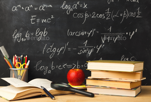 Back to school conceptual background Stock Photo by Milkosx | PhotoDune