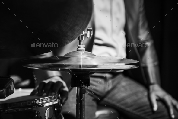 Drummer performing in an event Stock Photo by Rawpixel | PhotoDune