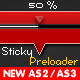Sticky Progressive Bar Preloader