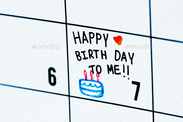 Birthday calendar reminder Stock Photo by Rawpixel | PhotoDune