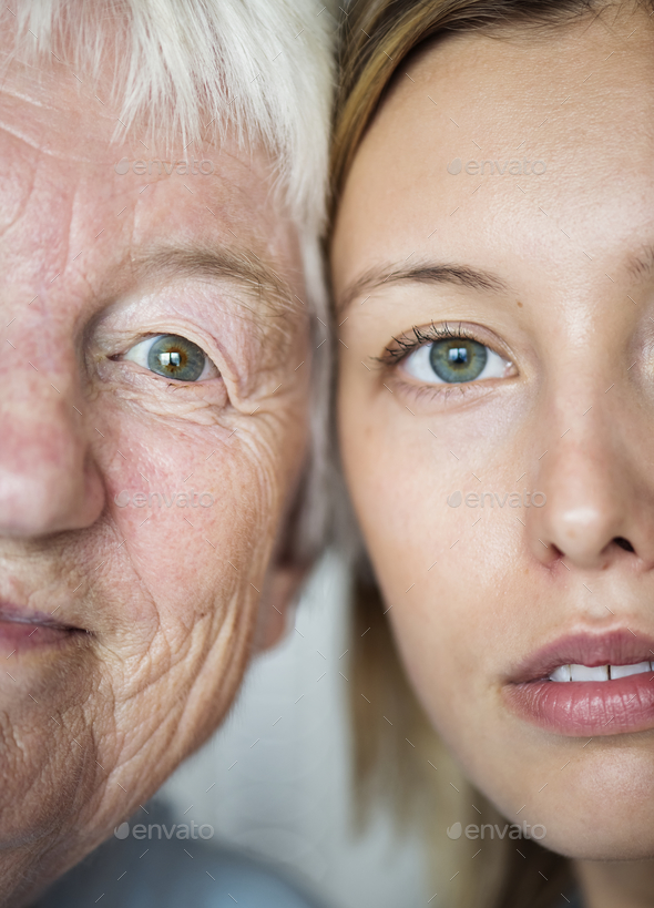 Family generation green eyes genetics concept Stock Photo by Rawpixel