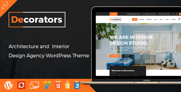 Decorators - WordPress Theme for Architecture & Modern Interior ... Decorators - WordPress Theme for Architecture & Modern Interior ...