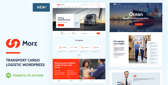 Download Morz - Transport Cargo Logistic WordPress WordPress Theme