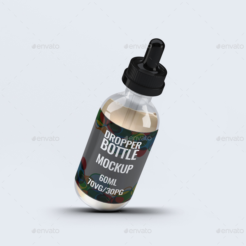 Ml Dropper Bottle Mock Up Graphics Graphicriver