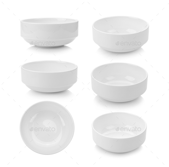 White Bowl On White Background Stock Photo By Sommai PhotoDune