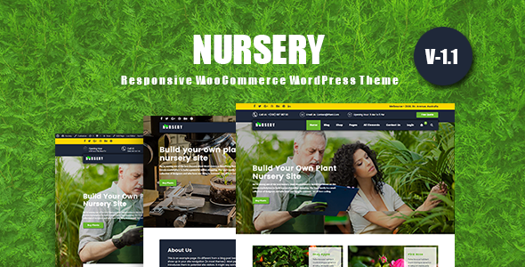 Nurseryplant Responsive Woocommerce WordPress Theme By Themestall