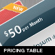 24 Pricing tables - Pack 1