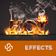 Fire Text Effects Add Ons Graphicriver