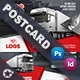 Logistics Postcard Templates Print Templates Graphicriver