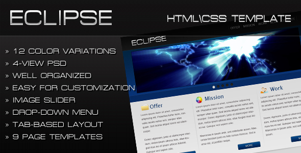 Eclipse - HTML/CSS Template Eclipse - HTML/CSS Template