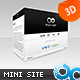 3D Coming Soon Mini Placeholder Template 05 AS3