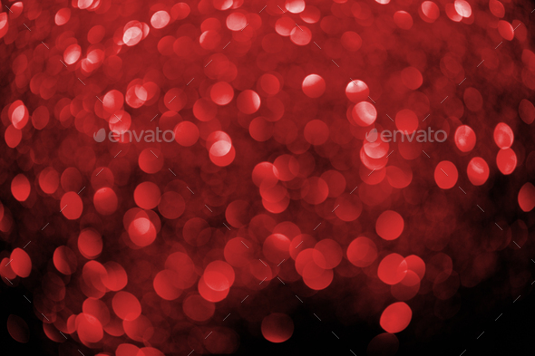 Abstract Shiny Red Bokeh Background Stock Photo By Lightfieldstudios