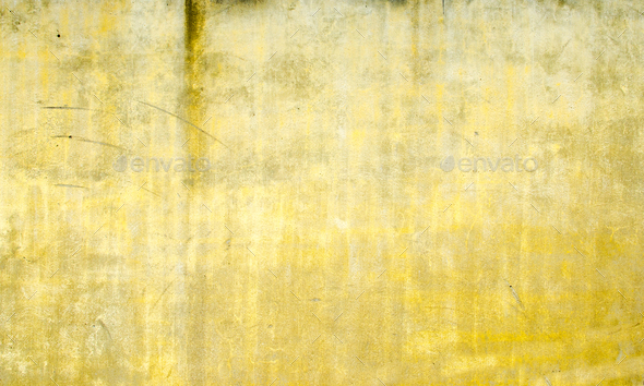 Yellow Grunge Wall Texture Background Stock Photo By Weedezign Photo