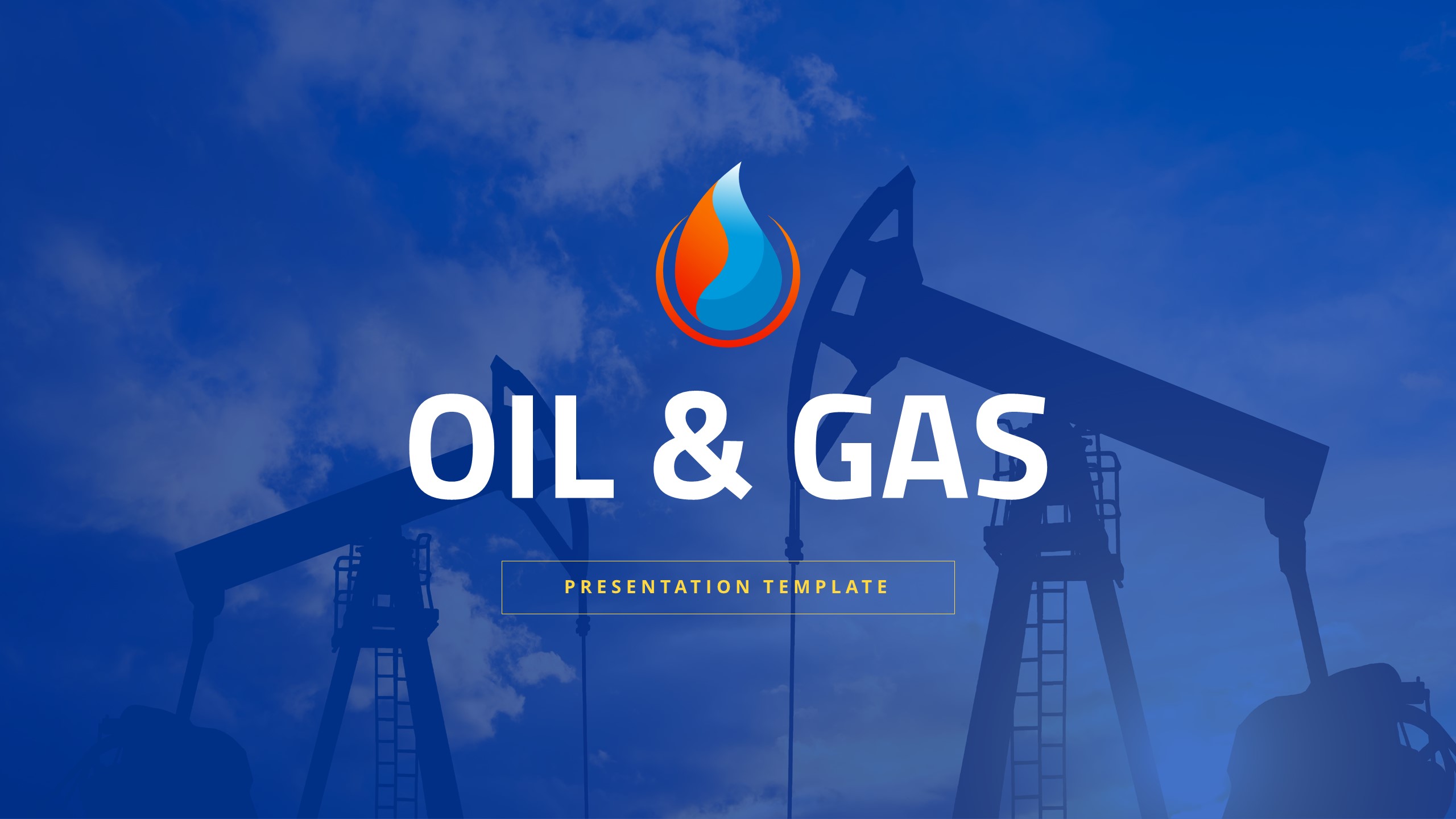 OLIVER Oil And Gas Industry Powerpoint Template Presentation Templates