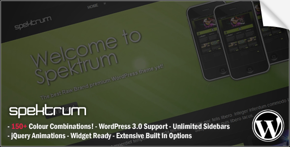 Spektrum Premium WordPress Theme