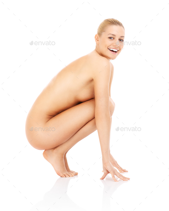 Happy Nude Woman Stock Photo By Macniak PhotoDune