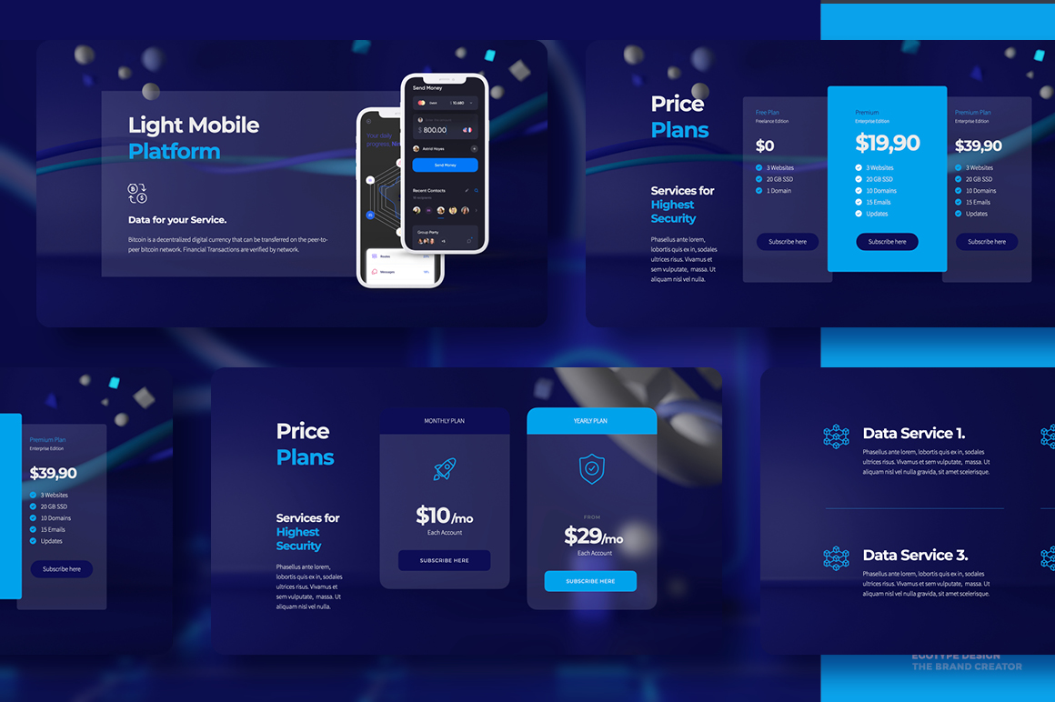 Blockchain Google Slides Template Presentation Templates Graphicriver