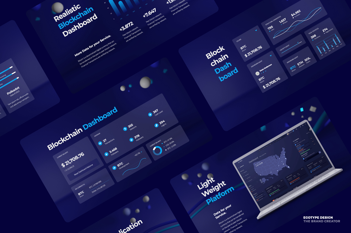 Blockchain Google Slides Template Presentation Templates Graphicriver