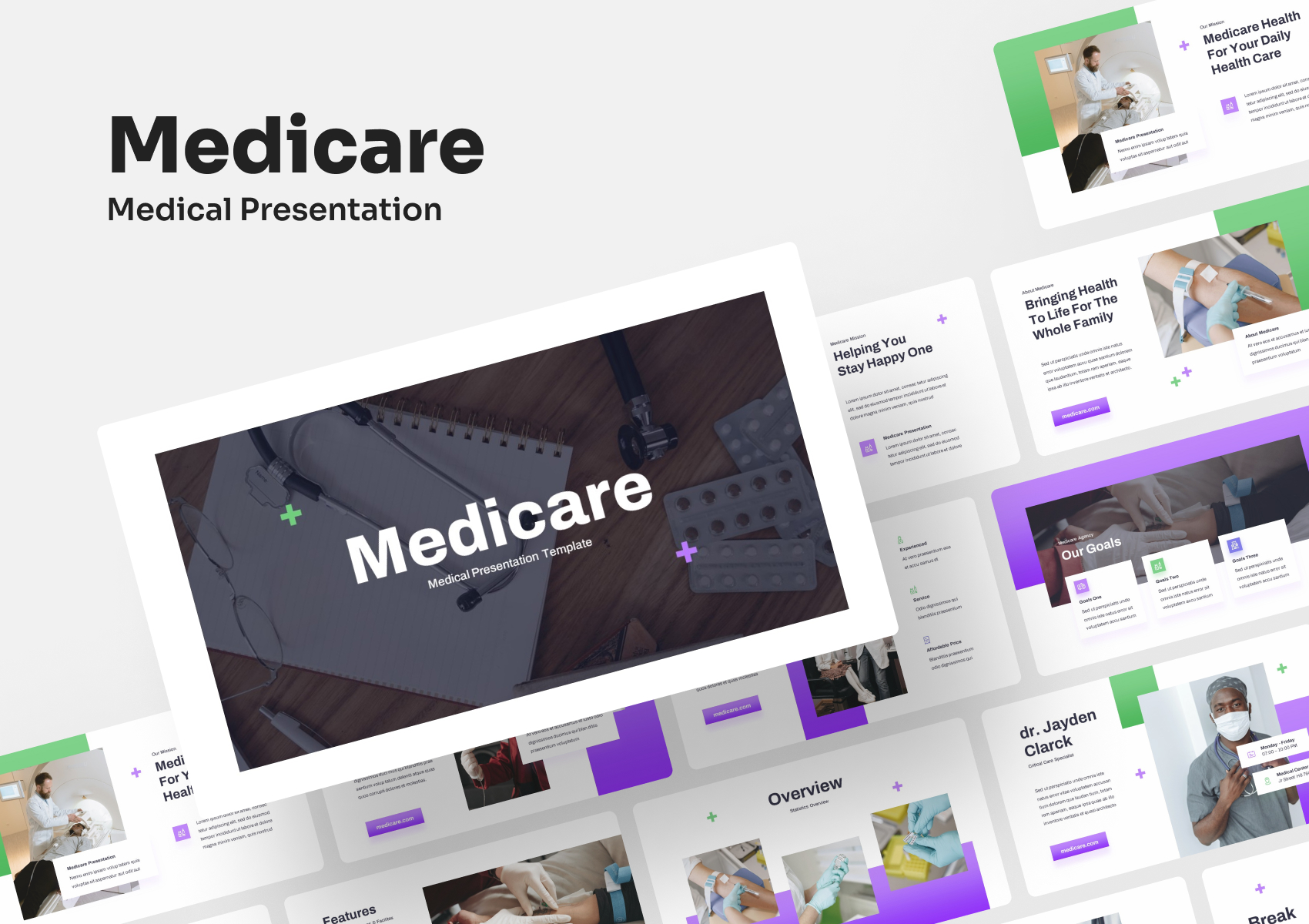 Medicare Medical Powerpoint Presentation Presentation Templates