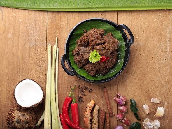 Rendang Padang Spicy Beef Stew From Padang Indonesia The Popular