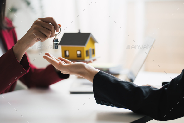 Real Estate Inheritance Concept And Contract Agreement The Customer