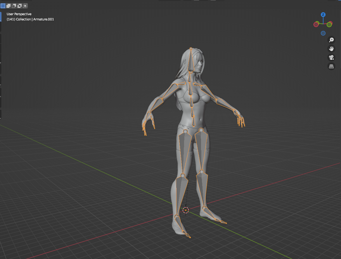 Realistic Naked Blonde Woman In Underwear 3D Model By Atlant3D 3DOcean