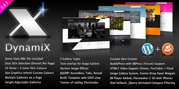 Themeforest - DynamiX - Premium Wordpress Theme v2.0