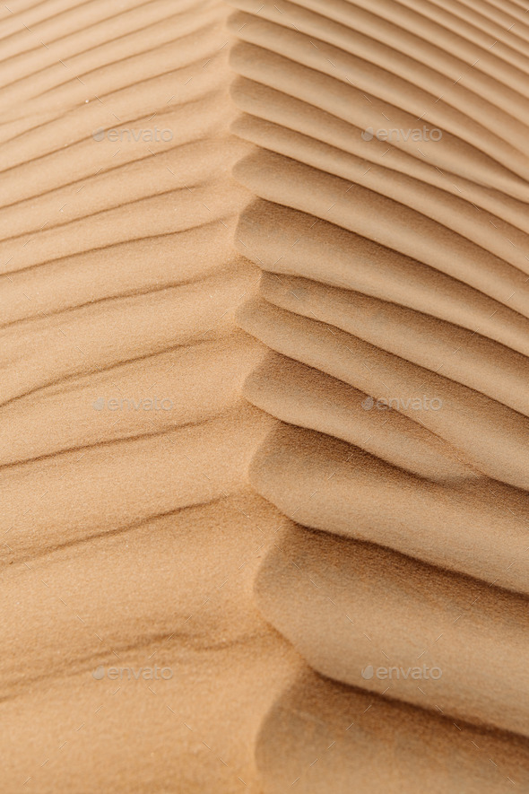 Sand Texture Close Up Photo Of Desert Dune Stock Photo By Katrinasid