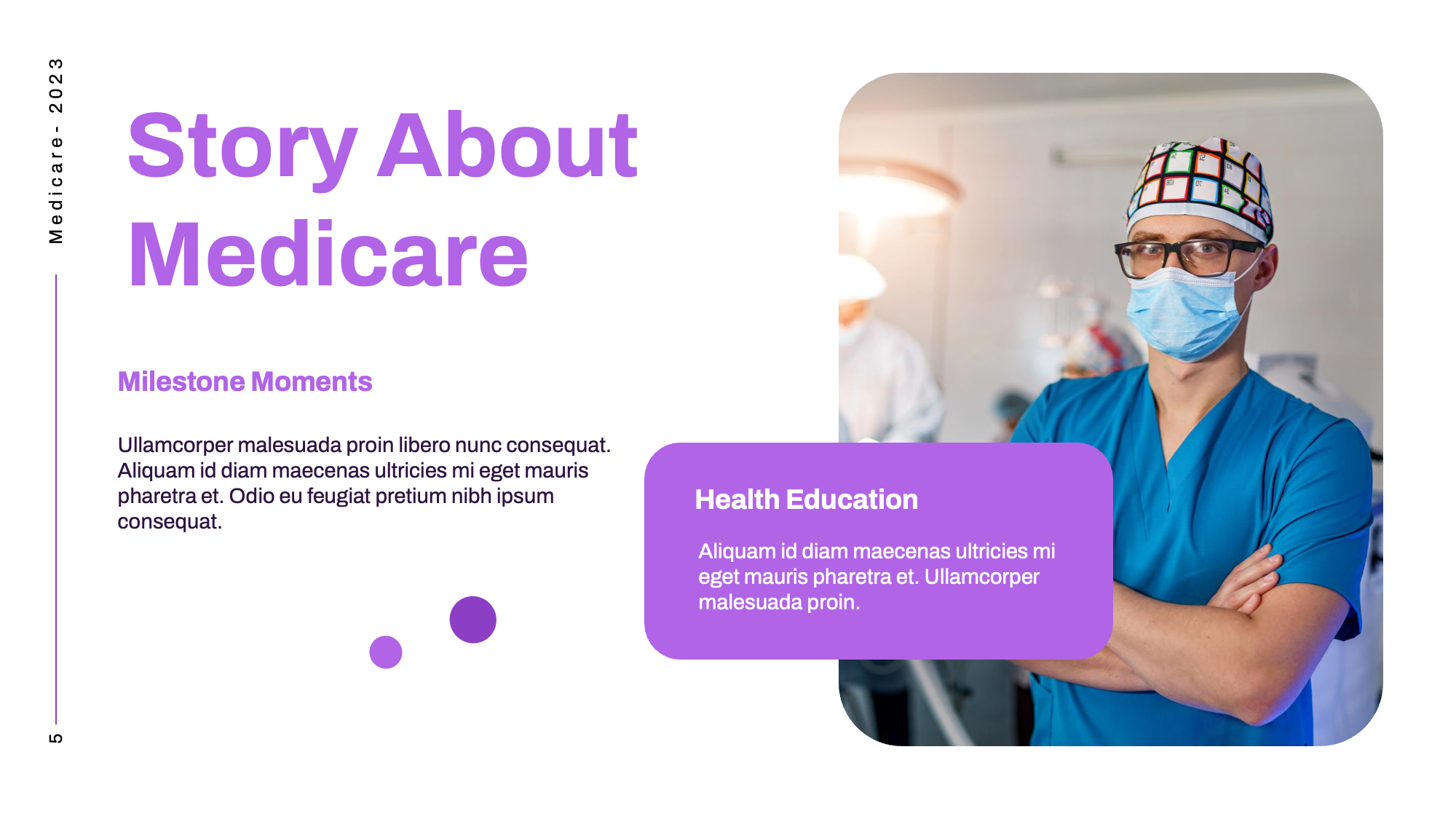 Medicare Medical PowerPoint Design Template Presentation Templates