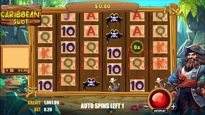 Caribbean Slot HTML5 Game By Slotgen CodeCanyon