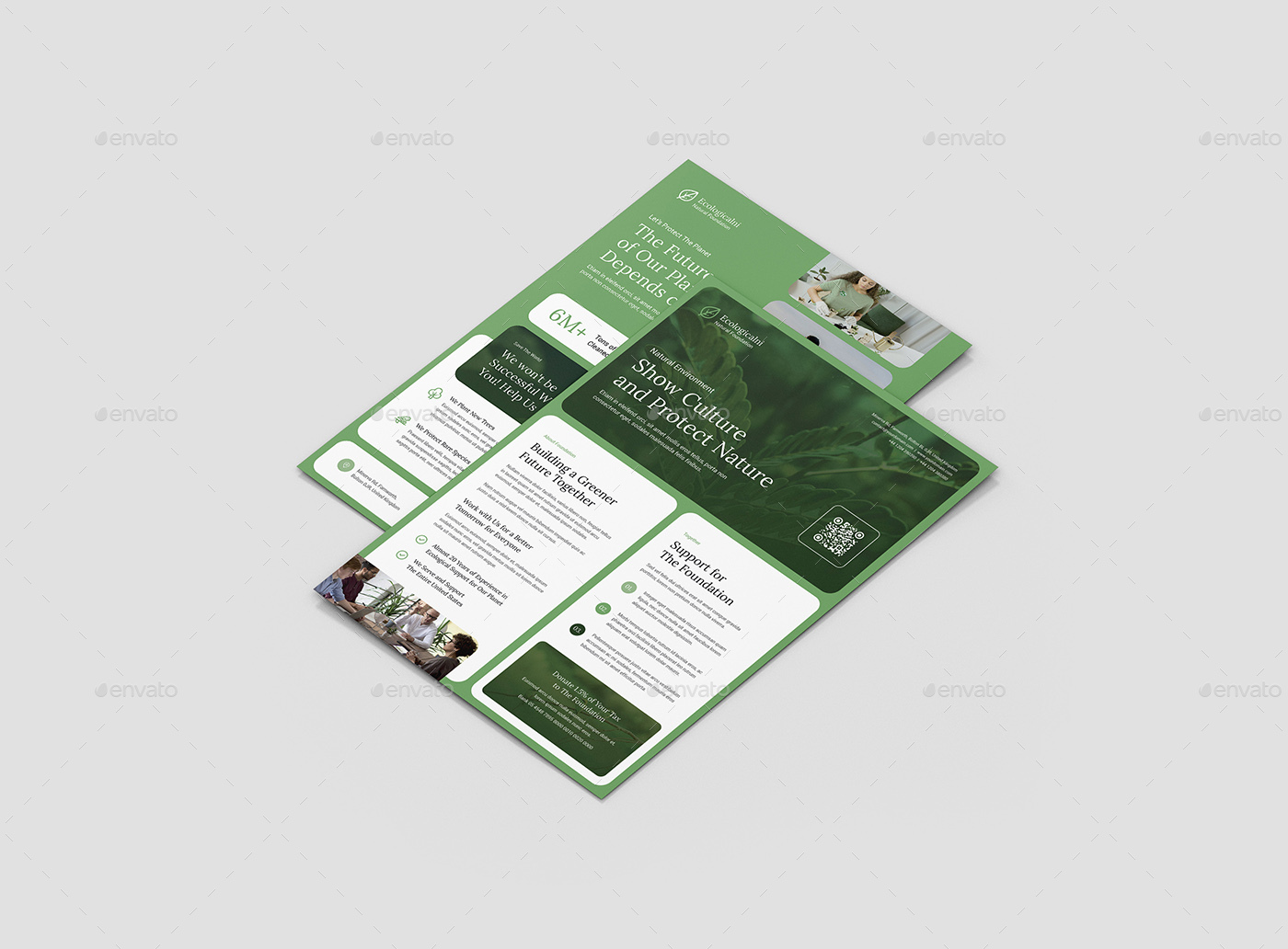 Ecology Flyer Template Print Templates GraphicRiver