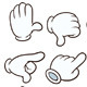 Cartoon Hands by memoangeles | GraphicRiver