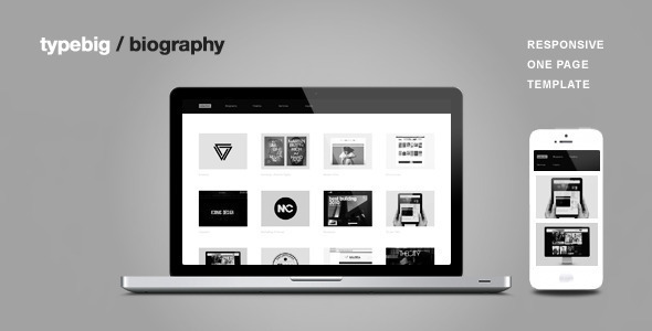 biography layout