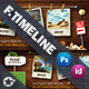 Travel Tours Face Timeline Templates Web Elements GraphicRiver