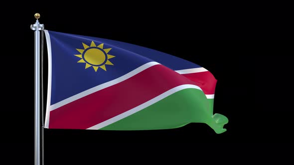 Namibia Waving Flag alt